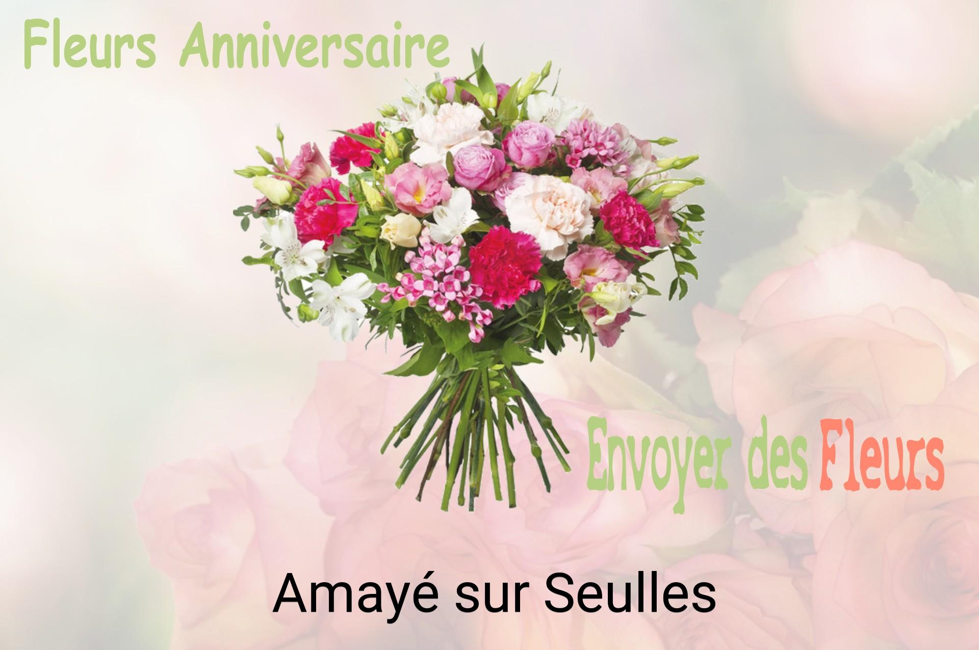 Bouquet de fleurs d’anniversaire livré à Amayé-sur-Seulles