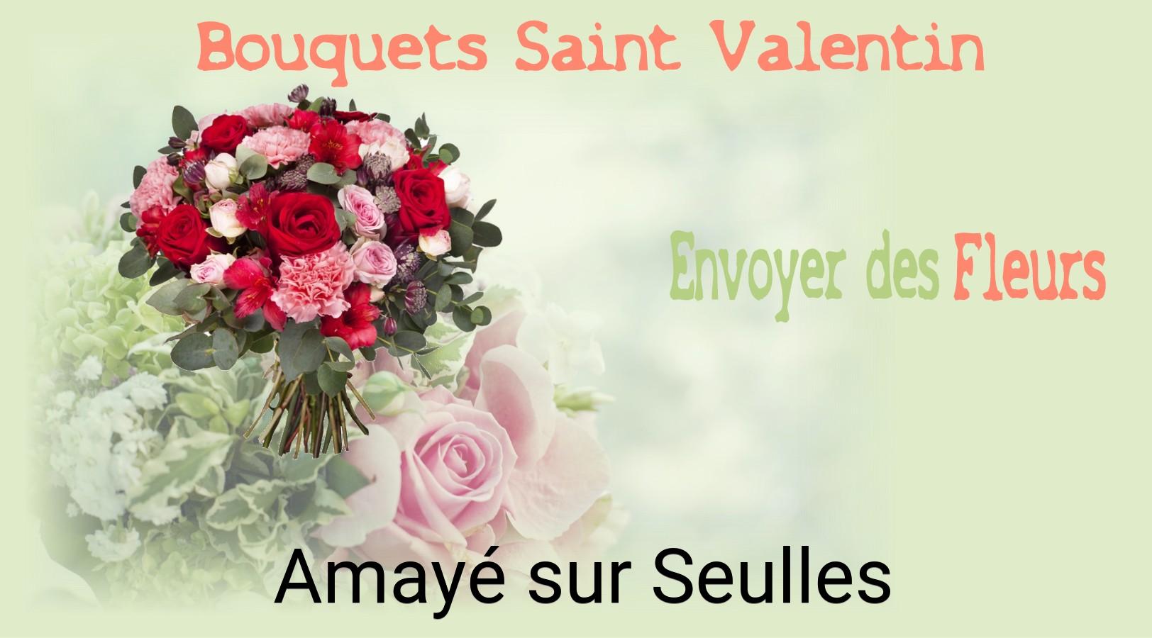 Roses de Saint-Valentin livrées à Amayé-sur-Seulles